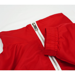 Ensemble court coupe-vent streetwear grande taille pour homme, haute qualité, logo personnalisé, couleur unie, été, écologique, léger, deux pièces - Product Image 4