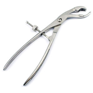 Bone Holding Forceps Narrow Jaw Stainless Steel Orthopedic Surgical Instrument for Secure Bone Grasping and Fracture Reduction - Product Image 4