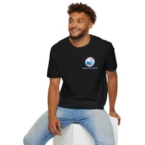 T-shirt en coton doux à col rond et manches courtes, vêtements décontractés à la mode pour tous les jours, Johnson County - Product Image 5