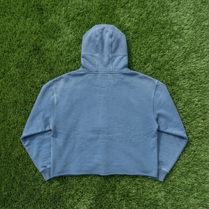 Women's <b>Blue</b> <b>Balaclava</b> Hoodie Oversized Pullover Sweatshirt Fleece Streetwear Face Cover Hood - Product Image 5