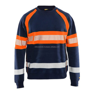 เสื้อทำงานผู้ชายทำจากผ้าฝ้ายวัสดุโพลีเอสเตอร์ผ้าเจาะรูสะท้อนแสงสำหรับฤดูหนาว - Product Image 1