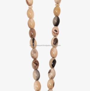 Rosario Islámico de Cuerno de Búfalo de Agua, Hecho a Mano, Imitación Antigua, Tacto Real, 33 Cuentas, Misbaha Musulmana para Oración - Product Image 5