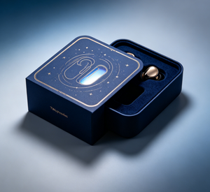 Caja de Empaque para Auriculares Bluetooth con Impresión UV Personalizada, Caja de Cartón Rígido Impresa a Todo Color, Antiarañazos, Inalámbrica - Product Image 3