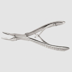 Pinza Quirúrgica para Huesos de 15 cm, Recta y Curva, de Acero Inoxidable, Instrumento Manual para Cirugía General, Certificación CE Clase I - Product Image 1