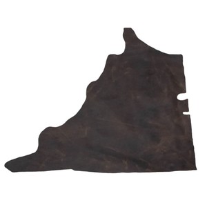 Cuir de vachette pleine fleur brun foncé de qualité supérieure, fourrage brut pour la fabrication de sacs à main de luxe, portefeuilles, pochettes, ceintures et chaussures - Product Image 2
