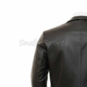 เสื้อโค้ทหนังฤดูหนาว หนา อุ่น ทันสมัย พรีเมียม ทนทาน แฟชั่น โมเดิร์น ยาว ดีไซน์เนอร์ ลำลอง - Product Image 6