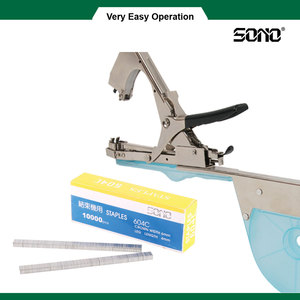 SONO 604C Quality Guaranteed Industrial Grade OEM Carbon Steel Staples 40pcs/<b>Box</b> 1 Month Warranty for Tapetool Garden Tool <b>Plant</b> - Product Image 3