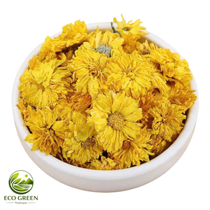 ชาดอกเบญจมาศธรรมชาติดอกสีเหลืองอบแห้งสมุนไพรเพื่อสุขภาพ - Product Image 1