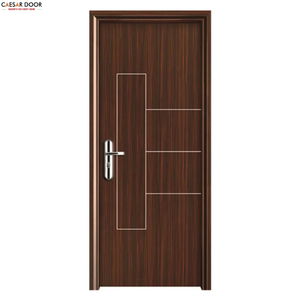 Puerta de MDF Estilo Moderno Rústico con Acabado Liso, Apertura Lateral, Impermeable, para Dormitorios y Baños, Buen Precio - Product Image 1