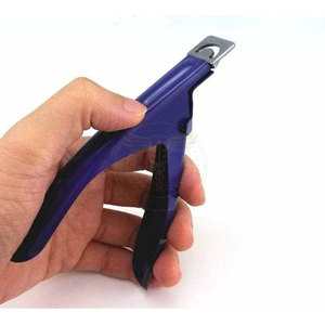 Coupe-ongles professionnel en acier inoxydable et acrylique - Product Image 1