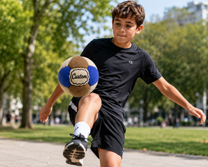 Eco-Friendly Footbag Hacky Sack – Soft Fabric Juggling <b>Ball</b> for Kids, Teens & Adults Indoor Outdoor - Product Image 2