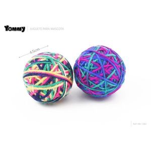 Juguete de hilo Yommy de 4.5cm para mascotas multicolor - Product Image 1