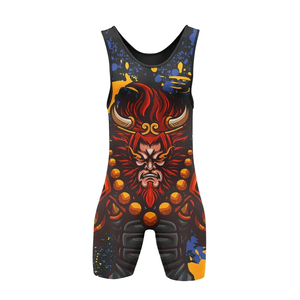 Customized Factory Wholesale High Quality Professional <b>Weightlifting</b> Uniforms Men's Wrestling <b>Singlets</b> Breathable - Product Image 5