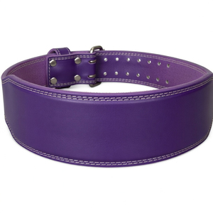 Ceinture de musculation professionnelle en cuir de vachette respirant de 10 mm pour la musculation et le powerlifting - Product Image 1
