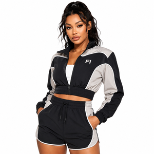 Nouvelle veste coupe-vent sportive pour femme, style sport, imprimée, de haute qualité, respirante, à séchage rapide, coupe-vent, pour la course à pied, également disponible pour homme. - Product Image 4