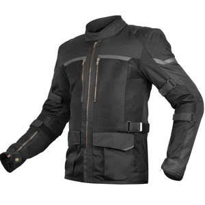 Veste de course unisexe en textile Cordura sur mesure, imperméable, coupe-vent, % polyester, avec protection CE renforcée, imprimée, pour le tourisme - Product Image 1