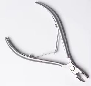 Coupe-cuticules professionnel en acier inoxydable à lame courbée, coupe-ongles à large ouverture, outil durable pour les doigts et les orteils - Product Image 5
