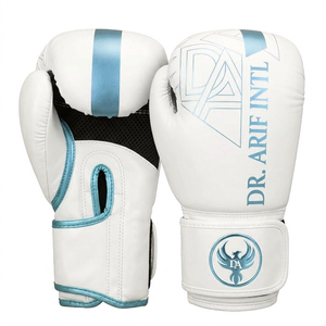 Venta Directa de Fábrica, Guantes de Boxeo de Cuero PVC Impermeables, Diseño de Dedos Completos para MMA, Cierre de Gancho y Bucle, Peso de 12 oz, Logotipo Personalizado - Product Image 4