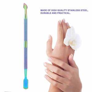 High Quality Stainless Steel <b>Nail</b> Pusher Cuticle Pusher - Product Image 5