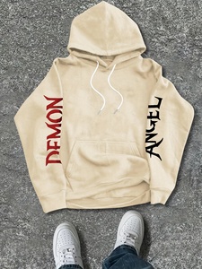 Custom Logo Heavyweight Half Zip Hoodie <b>Thick</b> <b>Fleece</b> Cotton Sweatshirt for Men OEM Supplier - Product Image 4