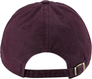 Casquette de baseball brodée personnalisée, 6 panneaux, ajustable, unisexe, en sergé de coton, décontractée, avec logo imprimé sur le devant - Product Image 2