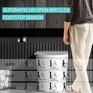 WC Intelligente Monoblocco con Bidet Integrato, Sensore a Pedale per Scarico e Sedile Riscaldato, Telecomando Multifunzione - Product Image 2