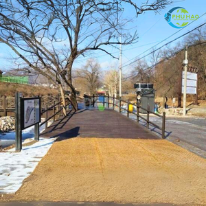 Tapis en fibre de coco tissé à la main, le plus vendu, 100 % coco, 1m x 10m x 35mm, pour la protection des sols dans les projets d'infrastructure et de paysagisme - Product Image 2