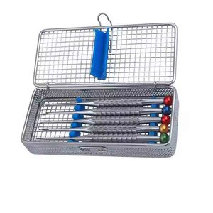 Élévateur dentaire luxateur manuel en acier inoxydable, instrument chirurgical incurvé pour extraction radiculaire minimale d'invasivité - Product Image 6