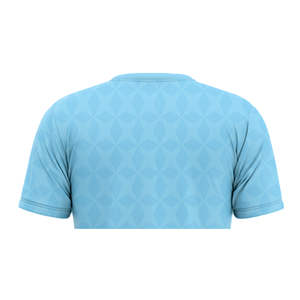 Camiseta personalizada de hombre, 100% poliéster, corte regular, con logo personalizado, fabricante OEM ODM, camisetas de estilo urbano. - Product Image 6