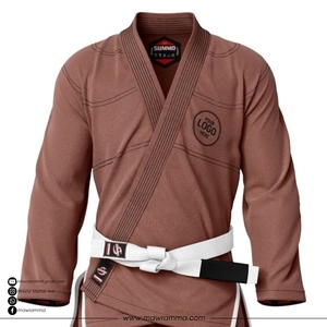 Kimono de Jiu-Jitsu Brésilien Personnalisé avec Logo, 100% Coton Tissage Perlé, Uniforme Professionnel de Grappling pour Hommes et Femmes, Équipement d'Entraînement - Product Image 2