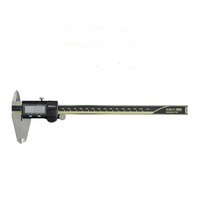 Calibrador Digital Electrónico de Acero Inoxidable Mitutoyo de Japón, 0-100 mm, Precisión de +/-0.02 mm, Fácil Operación, 1 Año de Garantía