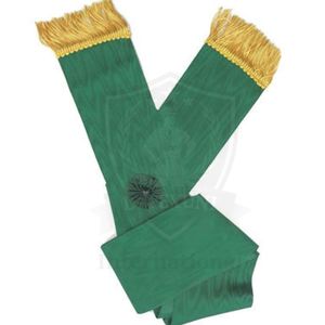 Nouvelle ceinture verte brodée avec rosette et franges dorées, de bonne qualité à prix bas, service OEM disponible - Product Image 2