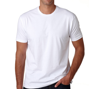 T-shirt pour homme 100% coton, design personnalisé, service OEM, grande taille, respirant, écologique, séchage rapide, toile 350g, streetwear, coupe classique - Product Image 1