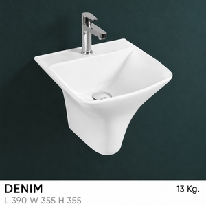 Grifo Monomando Cuadrado de Pared para Lavabo de Baño, Diseño Minimalista, Acabado Pulido Brillante, para Lavado de Manos, 5 - Product Image 3