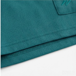 Wholesale Men's Solid High Street Style Cargo Shorts Elastic Waist Polyester/Cotton Fleece Fabric Quick Dry Gym Running Pockets - Product Image 6