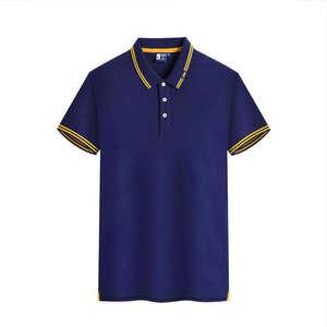 Camisa Polo Personalizada de Manga Corta para Hombre, Casual, Transpirable, para Golf, con Cuello y Puños en Contraste - Product Image 6