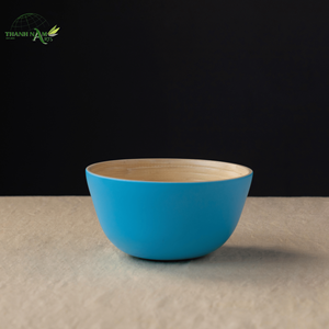 Ensemble de bols à soupe en bambou jetables personnalisables durables, écologiques, durables, sans danger pour les aliments, pour un usage domestique, ustensiles de cuisine vietnamiens - Product Image 5