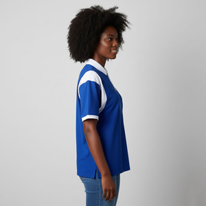 High Quality Custom Stylish Women's Summer T-shirt 300gsm Cotton Breathable Eco-Friendly Quick Dry New Color Wholesale Cheap - Product Image 3