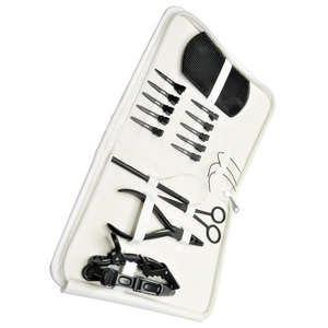 Kit professionnel de pinces pour extensions de cheveux avec aiguille à boucle et outils à crochet en acier inoxydable pour l'installation et le retrait des extensions - Product Image 3