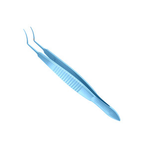 Pinzas para Cistotomía Manuales de 11.50 mm con Mordazas Curvas y Mango Plano de 107 mm, de Titanio, para Cirugía Oftálmica de Precisión en Cataratas - Product Image 5