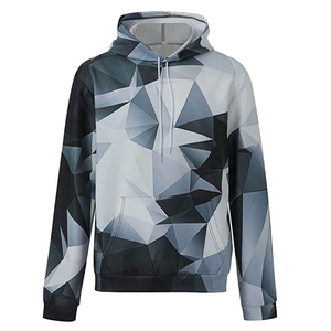 Sweat à capuche athlétique pour homme, imprimé par sublimation, tissu respirant, toucher doux, léger, pour un usage quotidien - Product Image 1
