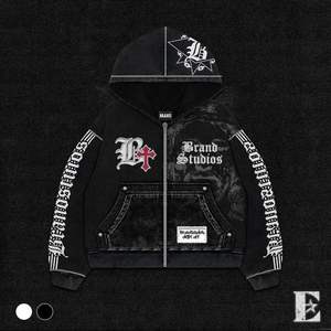 Sudadera con Capucha de Alta Calidad para Hombre, 100% Algodón, Diseño Personalizado Bordado, OEM, Corte Regular, Ecológica, Informal para Invierno - Product Image 3