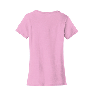 Camiseta de Mujer Ajustada de Algodón Suave de Manga Corta con Cuello Redondo, Venta Caliente, Logotipo Personalizado, OEM, Proveedor Mayorista de Ropa, Fábrica - Product Image 5