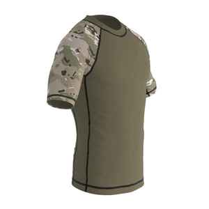 Camiseta de Protección Solar de Manga Corta para Mujer, Fabricada con Spandex y Poliéster, Diseño 2026, para Actividades Deportivas - Product Image 2