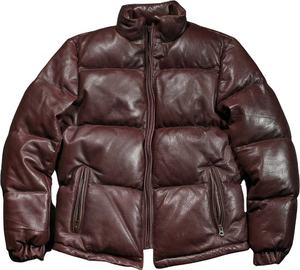 Veste en cuir de créateur OEM personnalisée faite à la main pour hommes pour l'hiver vêtements chauds fournisseur de veste en cuir - Product Image 1