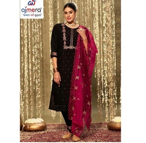 Costume Kurti pour femme, style ethnique traditionnel, élégant, pour fêtes et mariages, coupe régulière, tissu extensible à séchage rapide, pour le bureau - Product Image 1