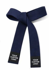 เข็มขัดยิวยิตสูบราซิลแบบขายส่งสั่งทำพิเศษ คุณภาพพรีเมียม พร้อมปักลายและโลโก้ตามสั่ง สำหรับผู้ชายและผู้หญิง - Product Image 4