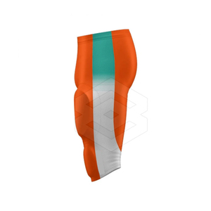 Wholesale Unisex Adult Football Practice Pants 7 Pad <b>Compression</b> Girdle Customized Color Short 100% Polyester Moisture-Wicking - Product Image 4