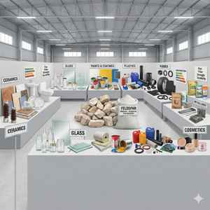 Polvo de Feldespato de Malla Fina de Fabricación India para la Producción de Azulejos Cerámicos, Porcelana, Vidrio y Frit, Disponible para la Venta - Product Image 2