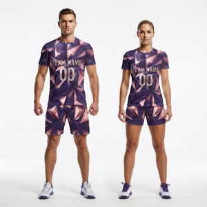 Conjunto de Uniforme de Fútbol Personalizado para Hombre, Uniforme de Equipo Juvenil, Equipación de Fútbol Transpirable con Nombre y Número Sublimados - Product Image 2